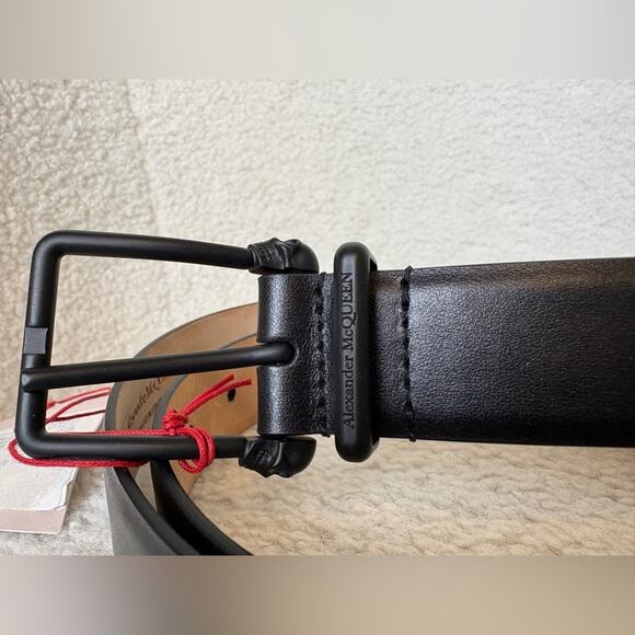 Alexander McQueen Logo Belt M - Picture 3 of 5